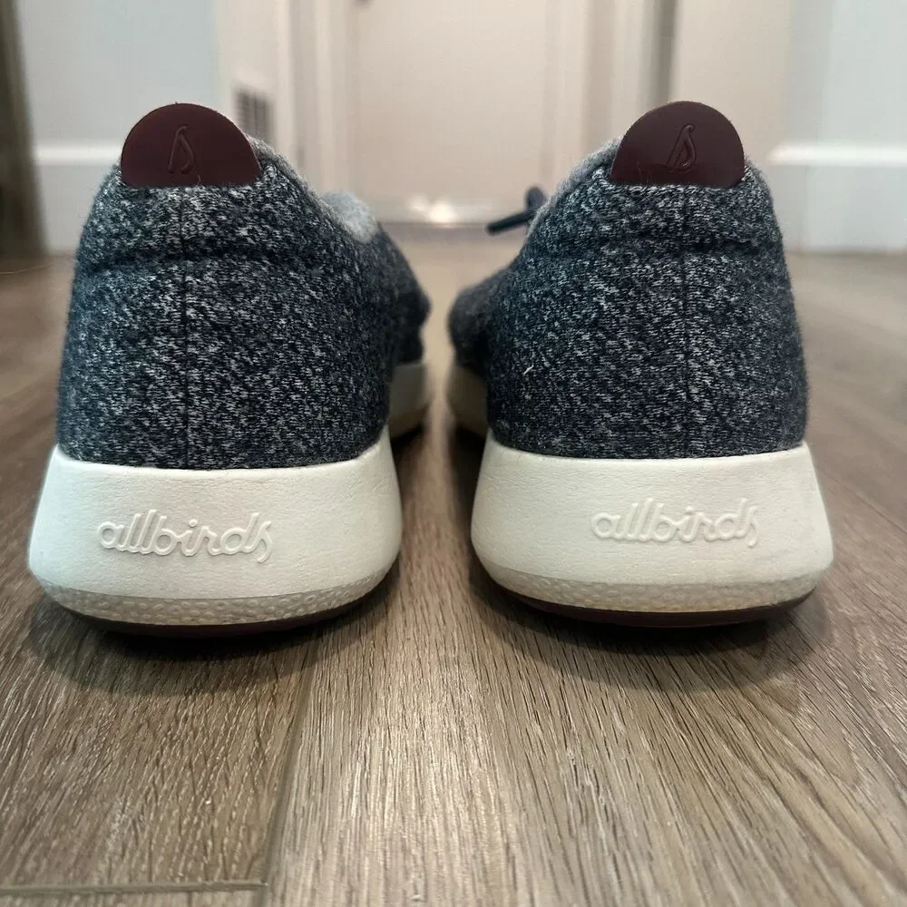Allbirds Wool Runner Sneakers Grey Men's Shoes Size 11